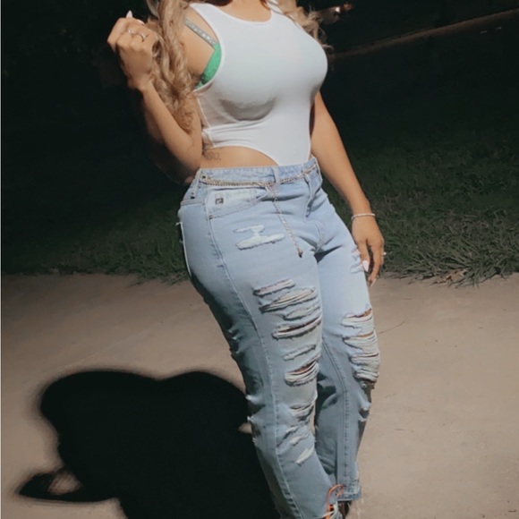 Rainbow Thread KanCan Boyfriend Jeans - Picture 5 of 5